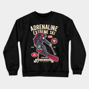 Adrenaline Extreme Ski - Skiing Camp Academy World Championship Crewneck Sweatshirt